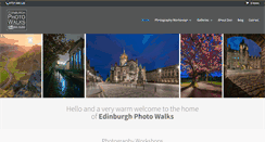 Desktop Screenshot of edinburghphotowalks.com