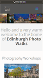 Mobile Screenshot of edinburghphotowalks.com
